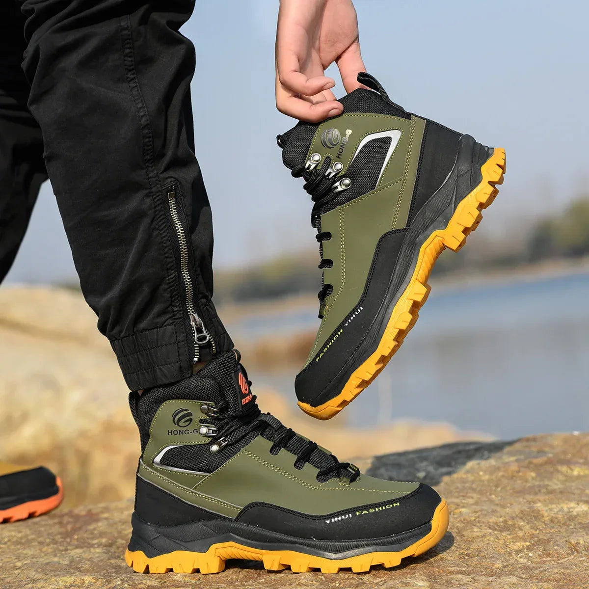 Unisex Indestructible Work Boots - ShopHub