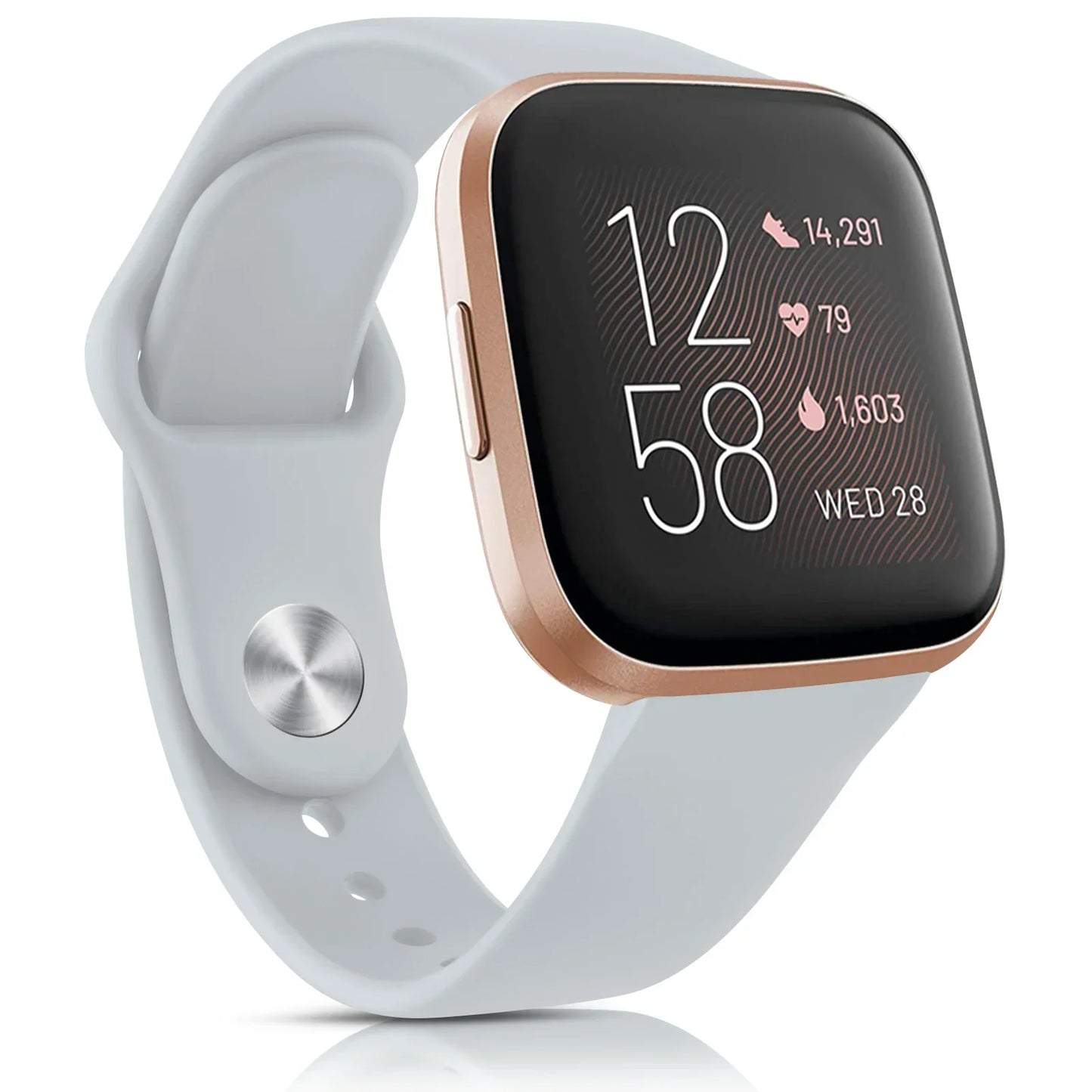 Silicone Watch Band for Fitbit Versa 1 (available in 17 colours) Habicare