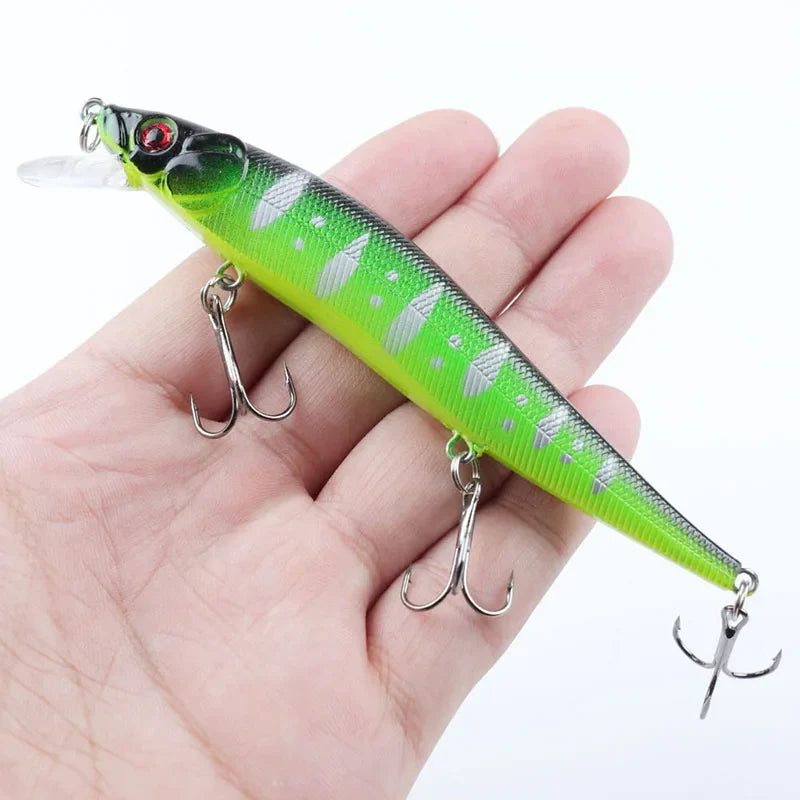Bionic Hard Fishing Lure with 3D Eyes (11.5cm/14g) – 5/10pcs Habicare