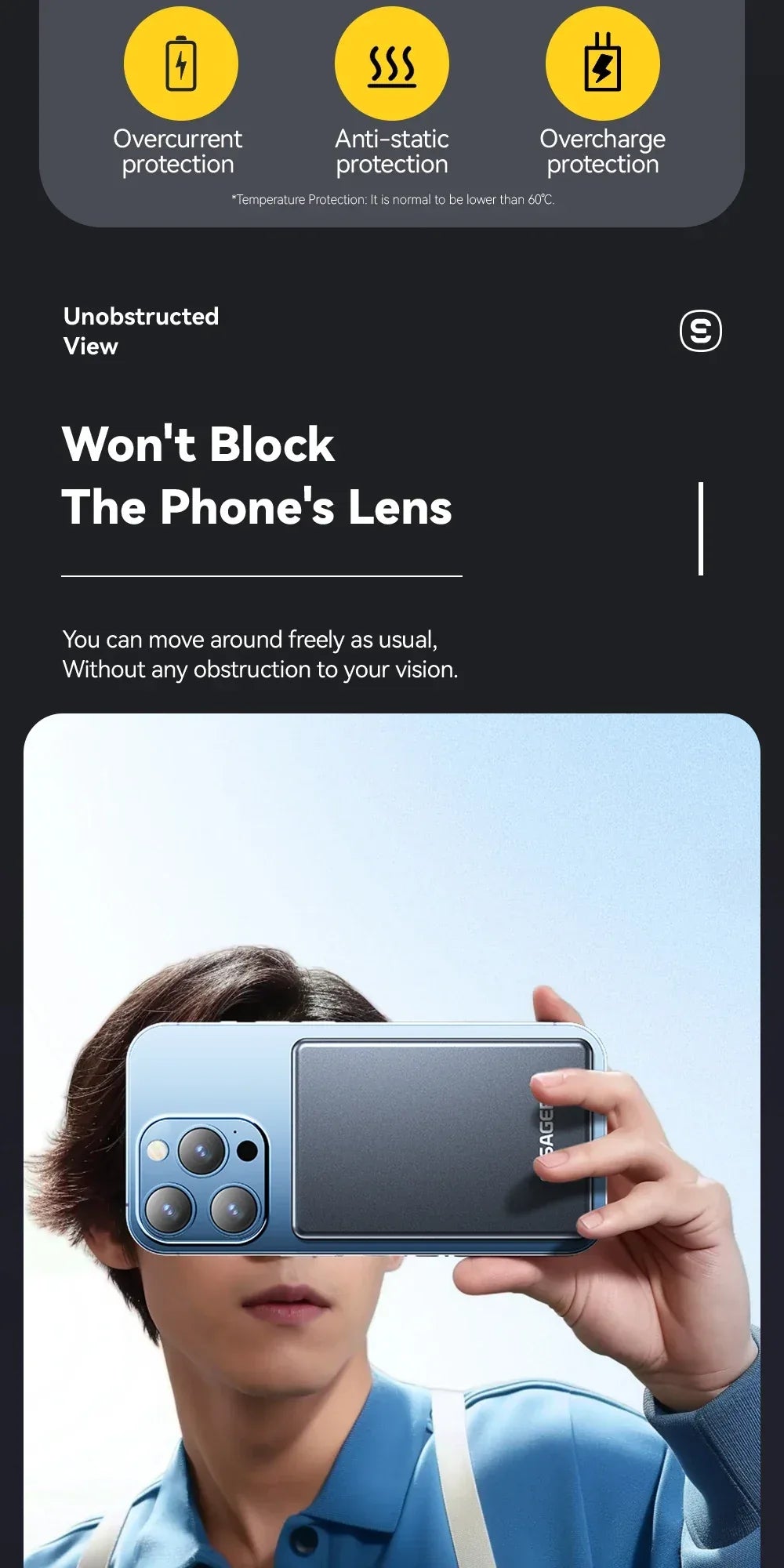 Essager Thin Wireless Power Bank - ShopHub