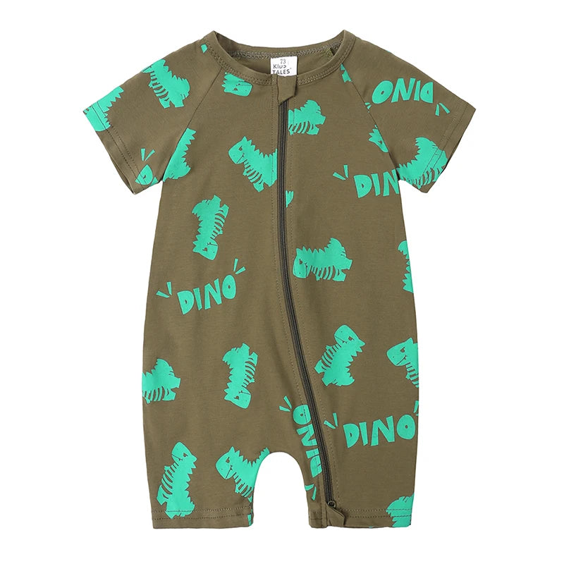 Kids Tales Sunshine Stories Cotton-Blend Printed Romper
