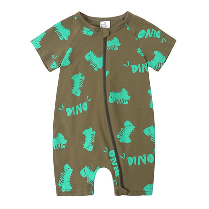 Kids Tales Sunshine Stories Cotton-Blend Printed Romper
