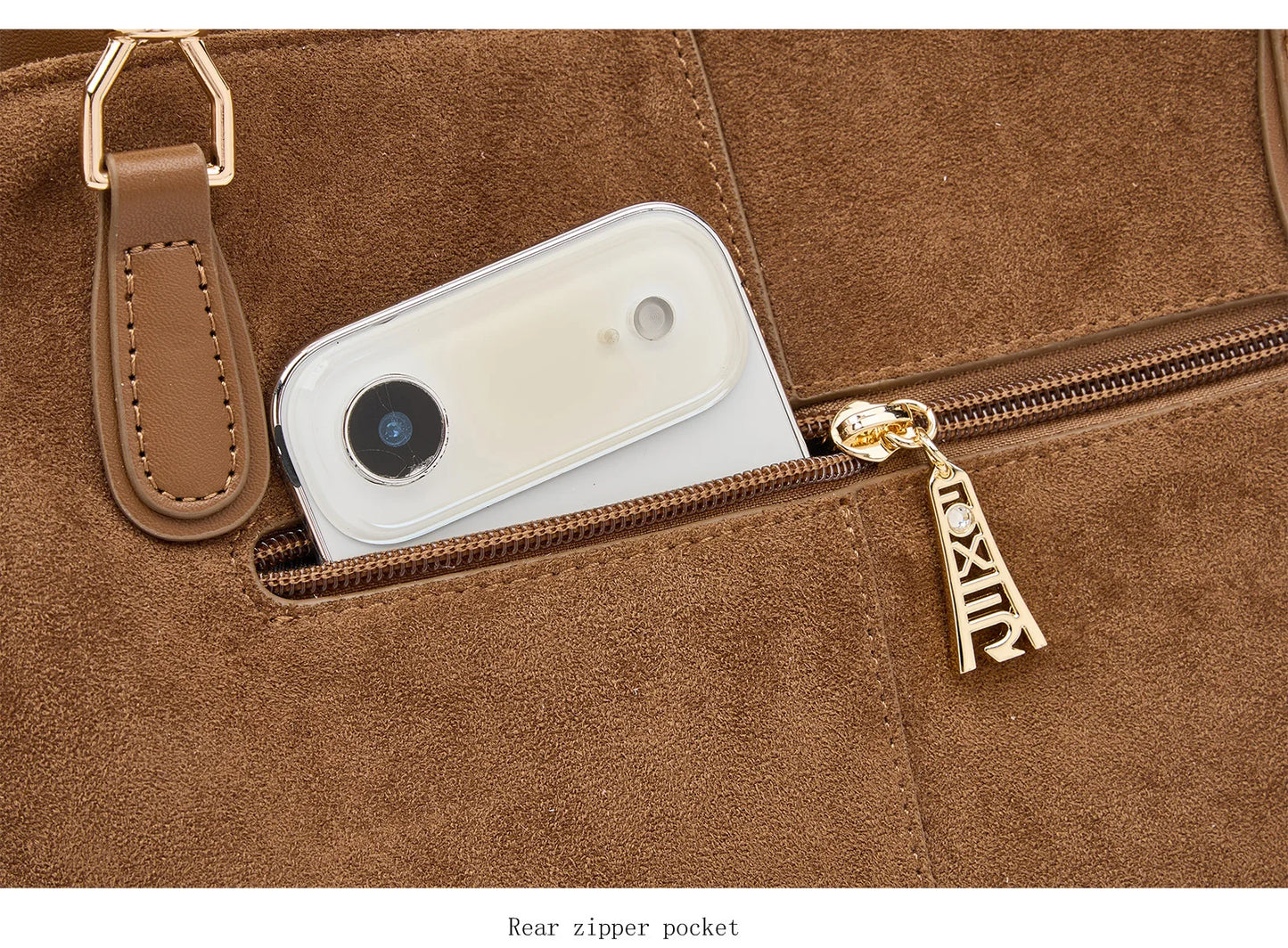 FOXER Vintage Suede Women's Handbag