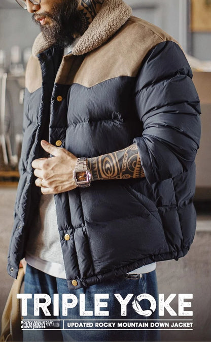 Maden Premium 90% White Duck Down Puffer Jacket