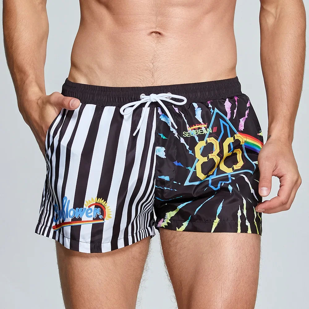 S69A Quick-Dry Swim Shorts with Mesh Liner