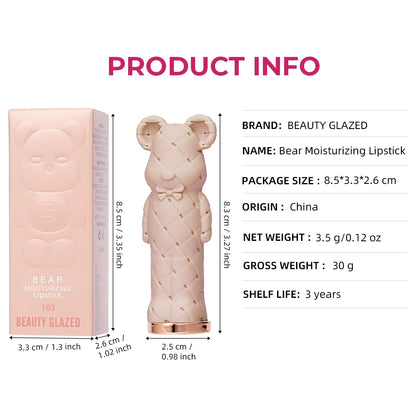 Beauty Glazed Bear Moisturising Lipstick