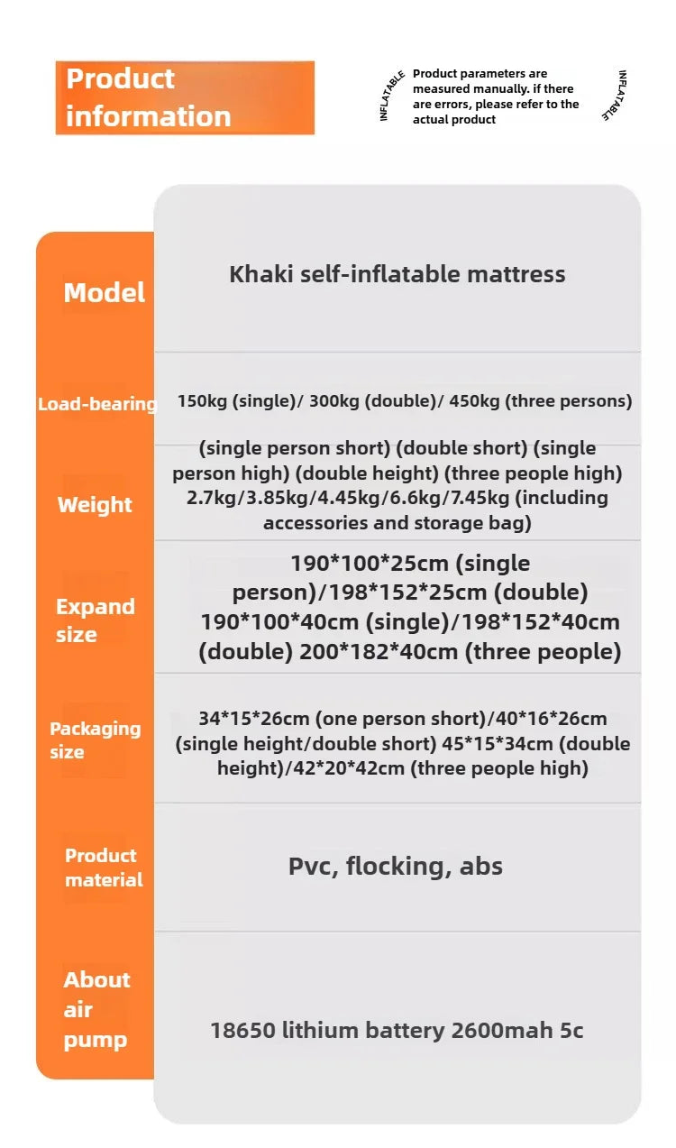 DOTWISE Inflatable Mattress With Built-in Pump ShopHub