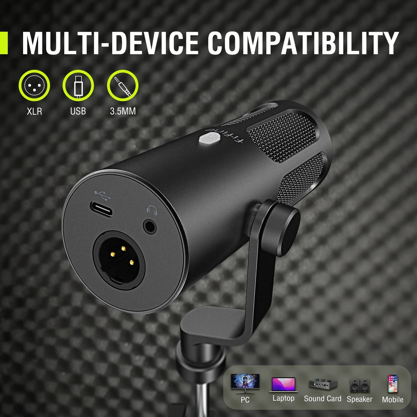 Elevate Your Sound with the High-Quality Dynamic Microphone: FIFINE Tank3 USB/XLR