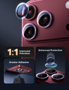 UGREEN Camera Lens Protector for iPhone 18 17 16 15 Pro Max Full Lens Glass for iPhone 18pro Protective Film