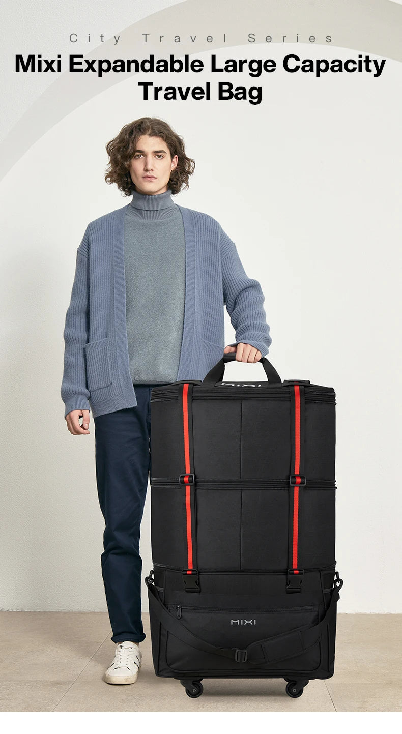 Mixi Expandable Large Capacity Foldable Travel Bag