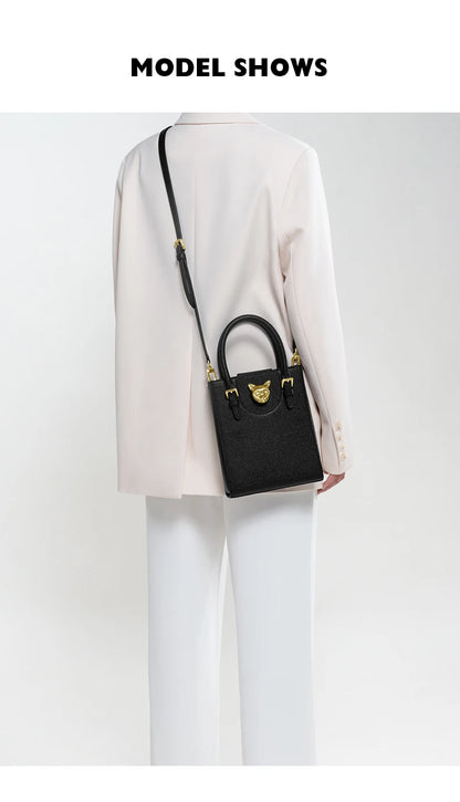 BAFELLI 2026 NEW WOMEN'S HANDBAG CAT LUXURY BRAND DESIGNER ORIGINAL STYLE TRENDING SHOULDER CASUAL BAGS MINI TOTE CROSSBODY