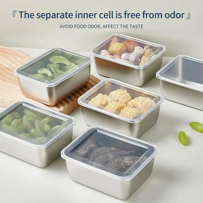 Stainless Steel Food Storage Container with Lid