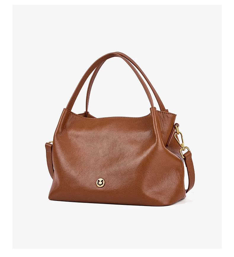 FOXER Genuine Leather Shoulder Bag