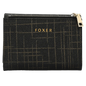 FOXER Women's Short Wallet – Premium Split Leather Design