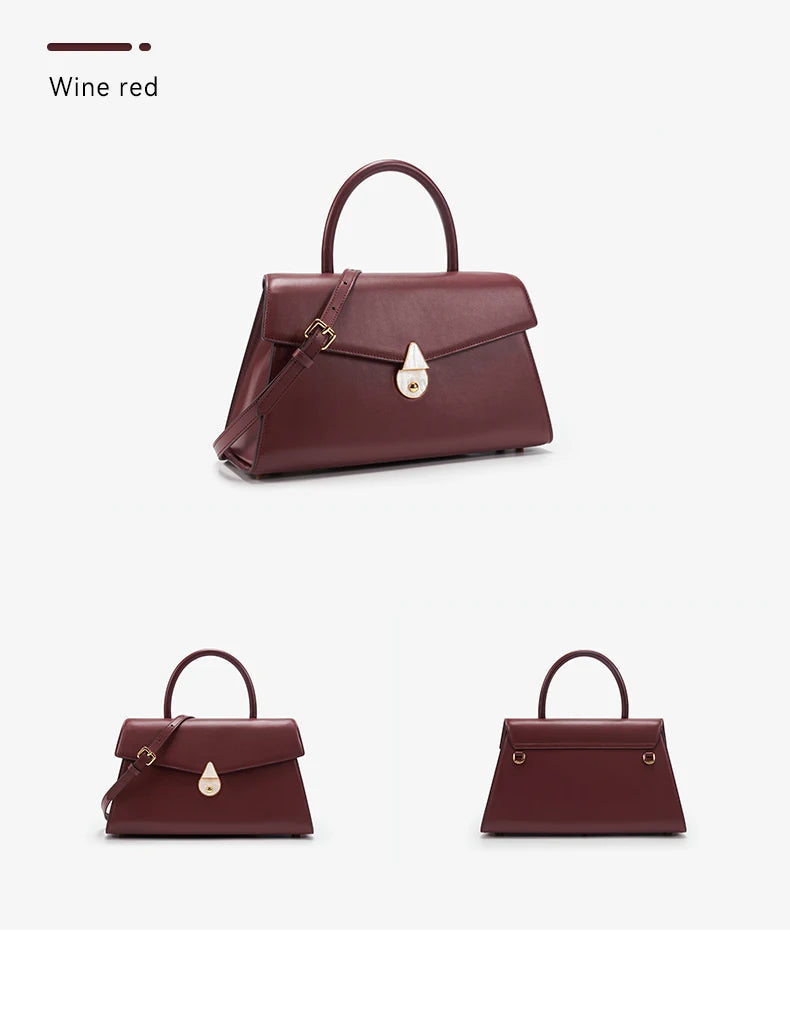BAFELLI Large Genuine Leather Doctor Bag