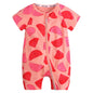 Kids Tales Sunshine Stories Cotton-Blend Printed Romper