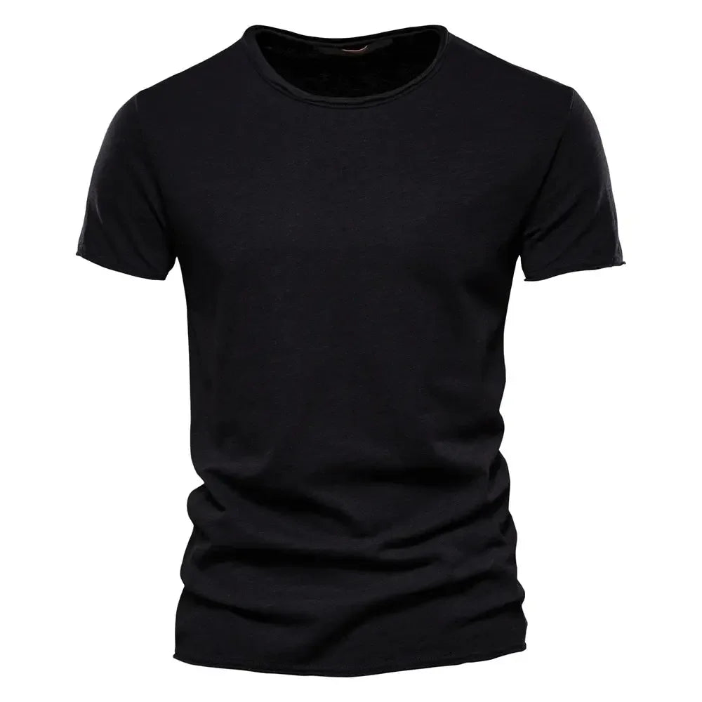 AIOPESON 100% Cotton Men's T-Shirts - ShopHub