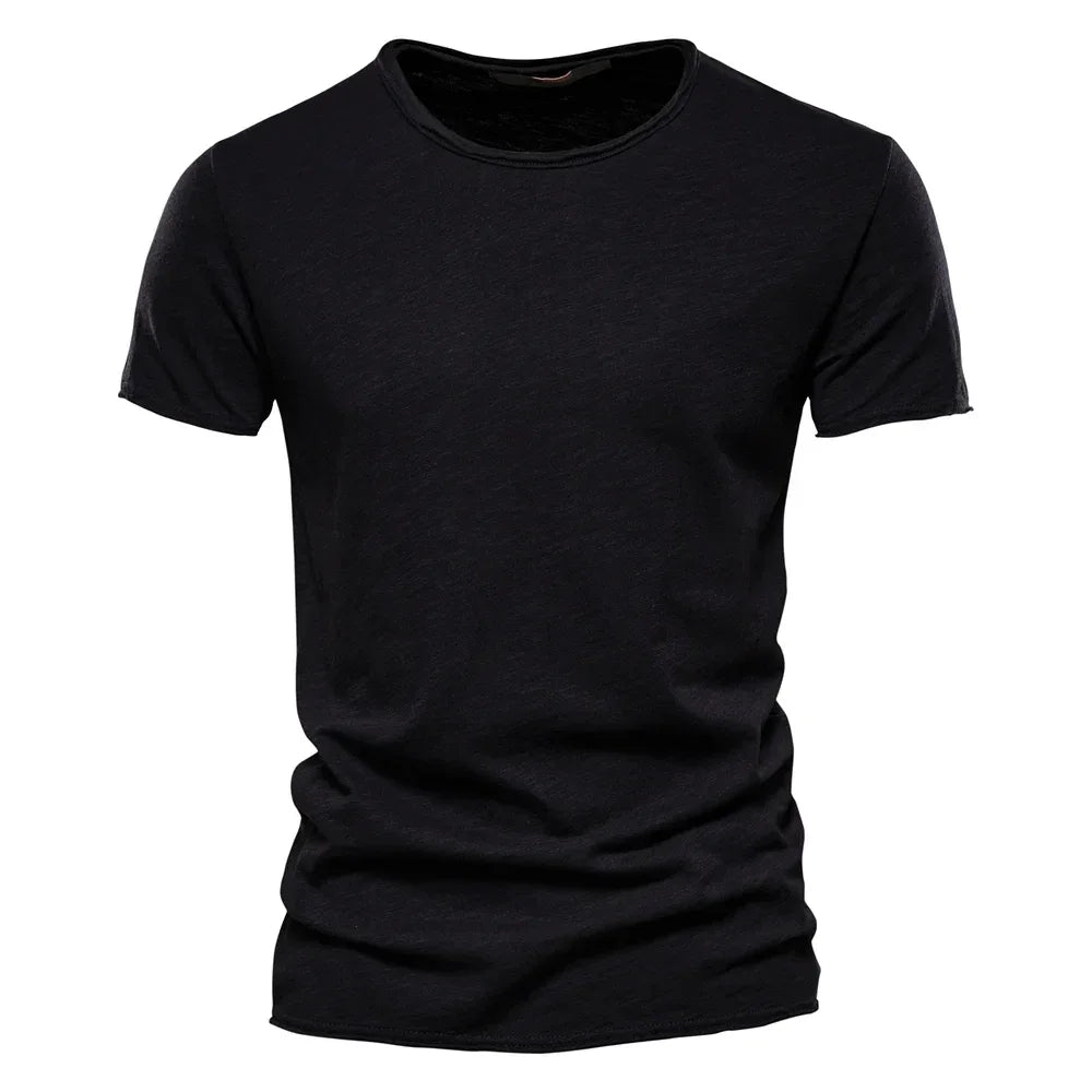 AIOPESON 100% Cotton Casual Soft Fitness T-Shirts - ShopHub