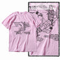 COOLMIND Z1149 Space Station Graphic Cotton Tee
