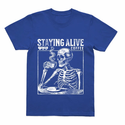 COOLMIND U0020 Skull Graphic Cotton Tee
