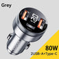 Essager 80W Car Charger USB Type C PD Fast Charging