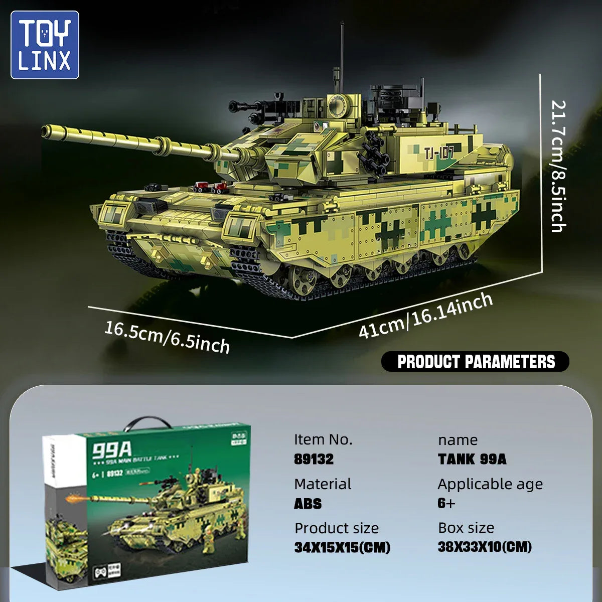 TOYLINX Tank Building Block Toy Set - ShopHub