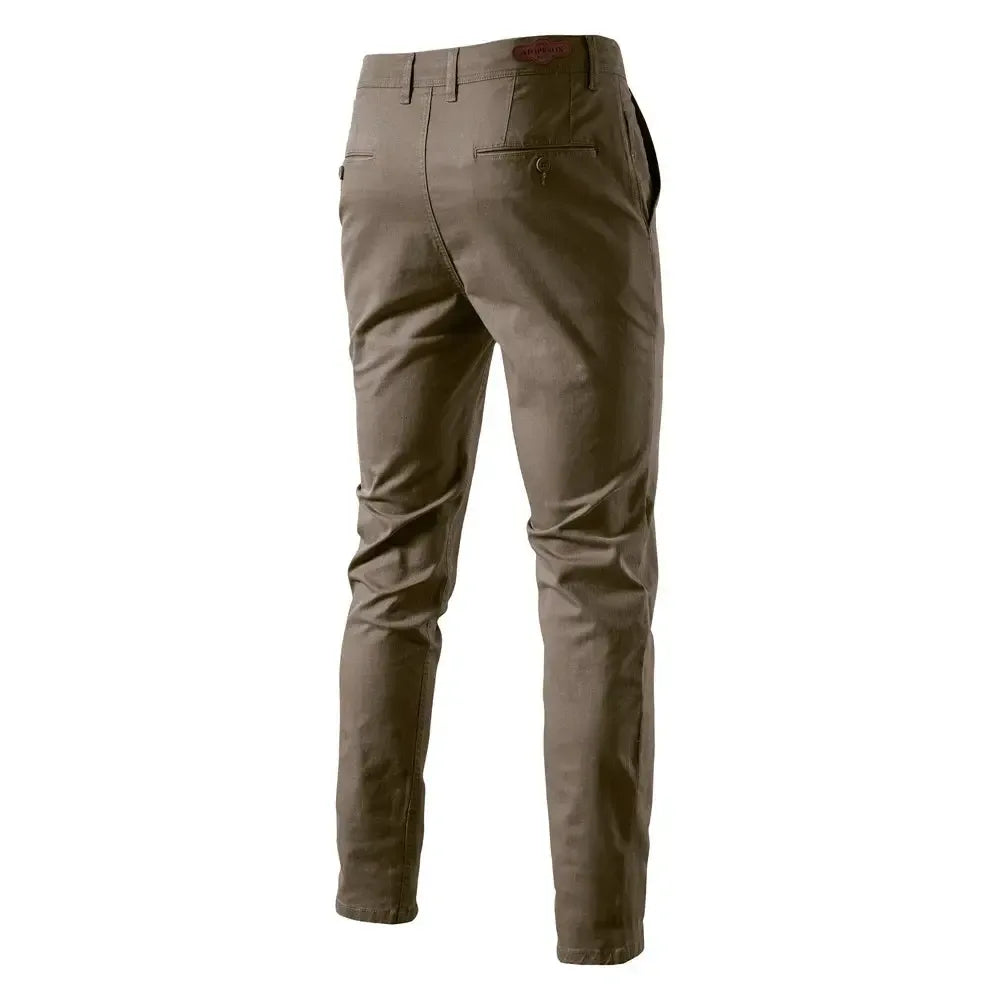 AIOPESON's Casual Cotton Men Trousers - ShopHub
