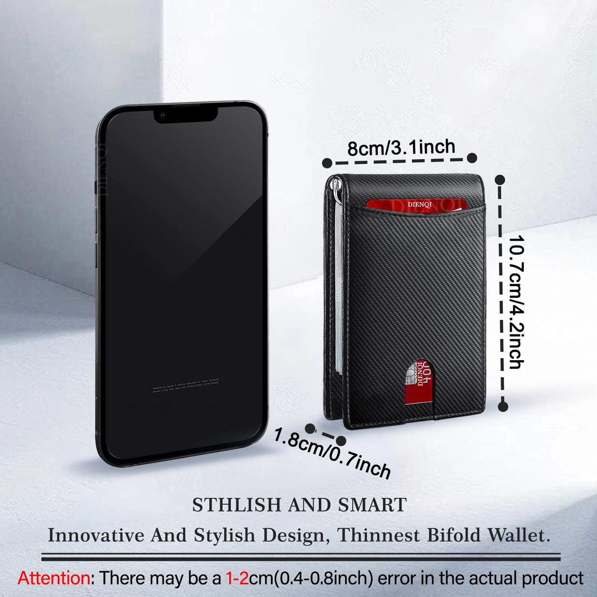 Rfid Carbon Fiber Men Wallets Man Card Holder Money Bag Slim Thin Mini Wallet Male Small Short Purse Black Walet Billfold Vallet