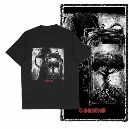COOLMIND X0058 Sharp Mind Focus Graphic Tee