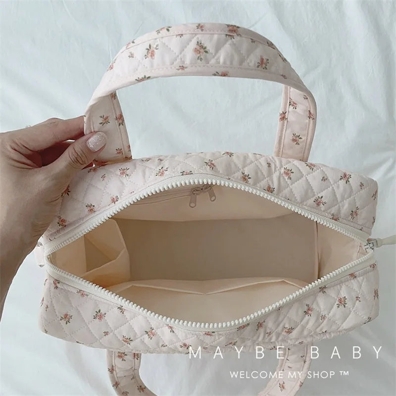 Large Capacity Floral Maternity Bag