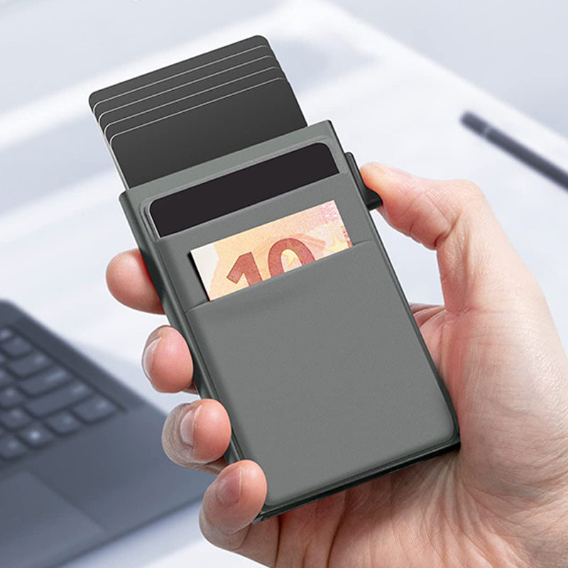 Minimalist RFID-blocking Card Wallet