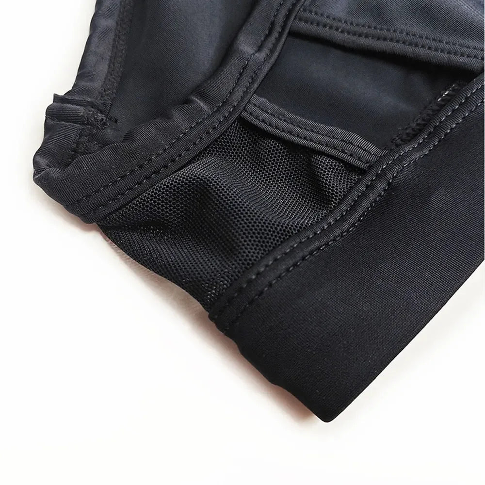 UXH Men's Zipper Swim Briefs - ShopHub