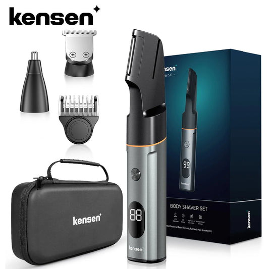 Kensen 3 in 1 Body Hair Trimmer Kit