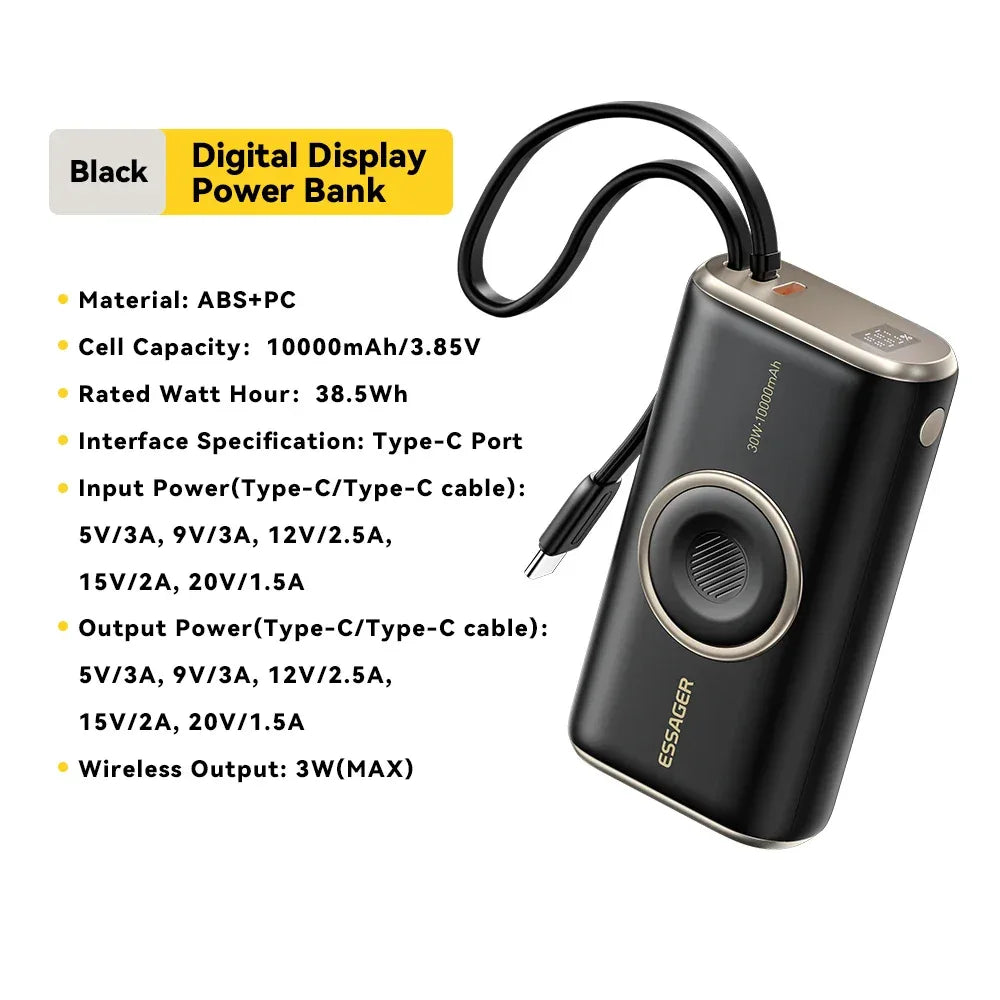 Essager 10000mAh Power Bank - ShopHub