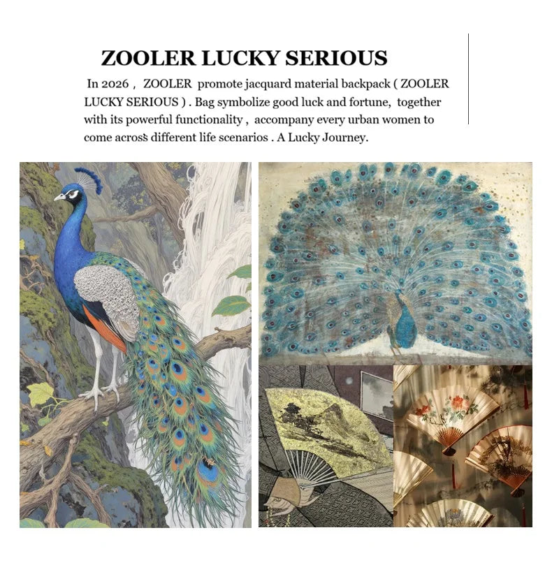 2026 New ZOOLER Handmade Cow Leather Backpack Luxury Large Capacity Backpack Chinese Style Backpack#JH936