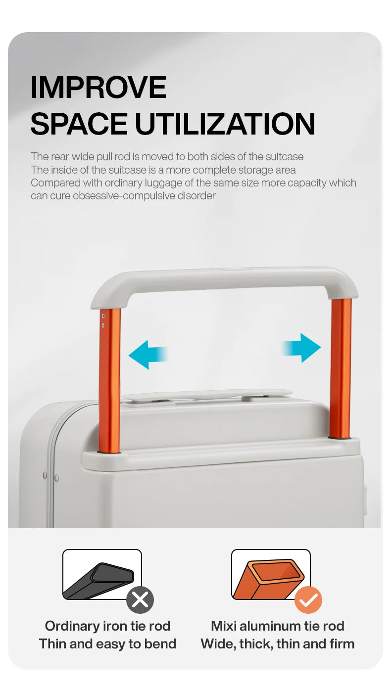 Mixi Premium 20-inch Carry-on Suitcase