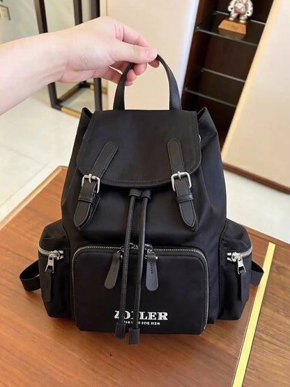 ZOOLER Oxford & Leather Backpack