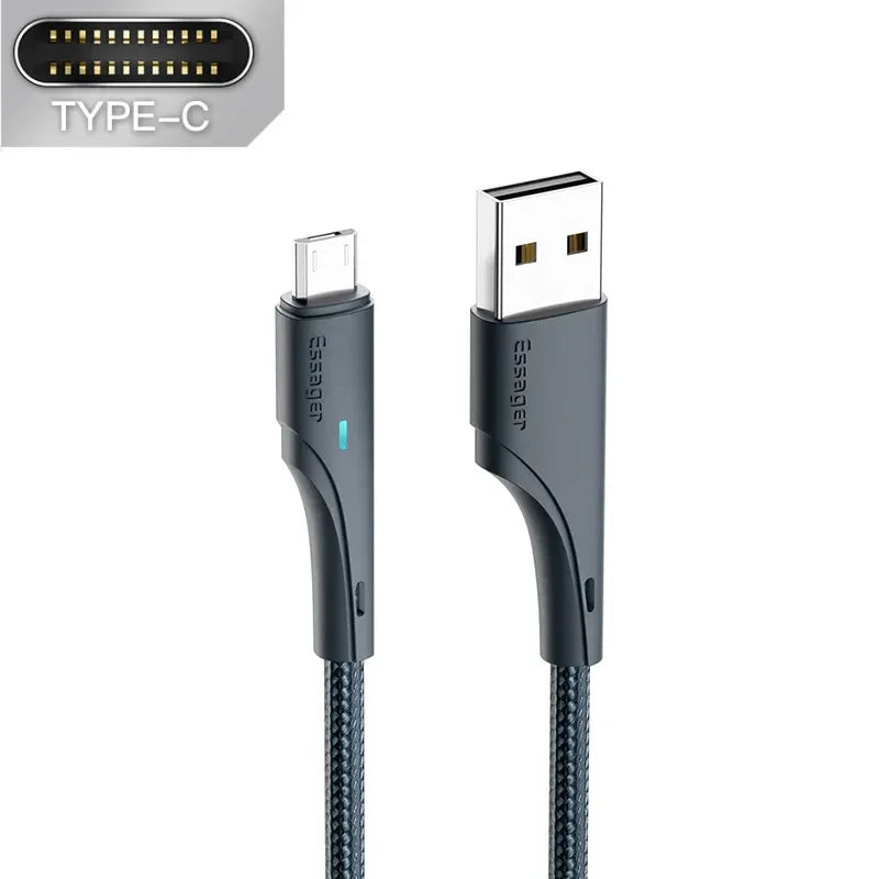 Essager USB Type C Cable for Samsung, Xiaomi, Huawei - ShopHub