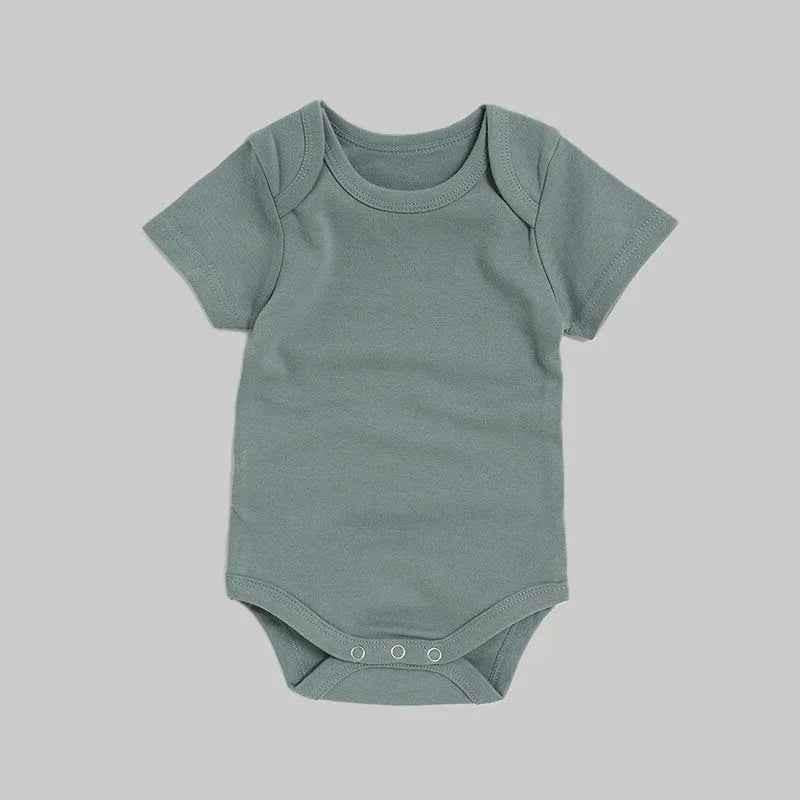 Short Sleeve Onesie - Green