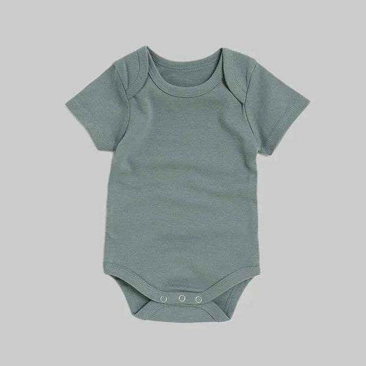 Short Sleeve Onesie - Green