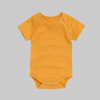 Short Sleeve Onesie - Mango