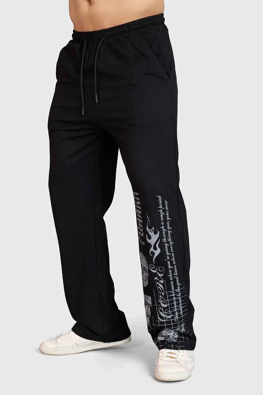 Skull Straight Tracks Black