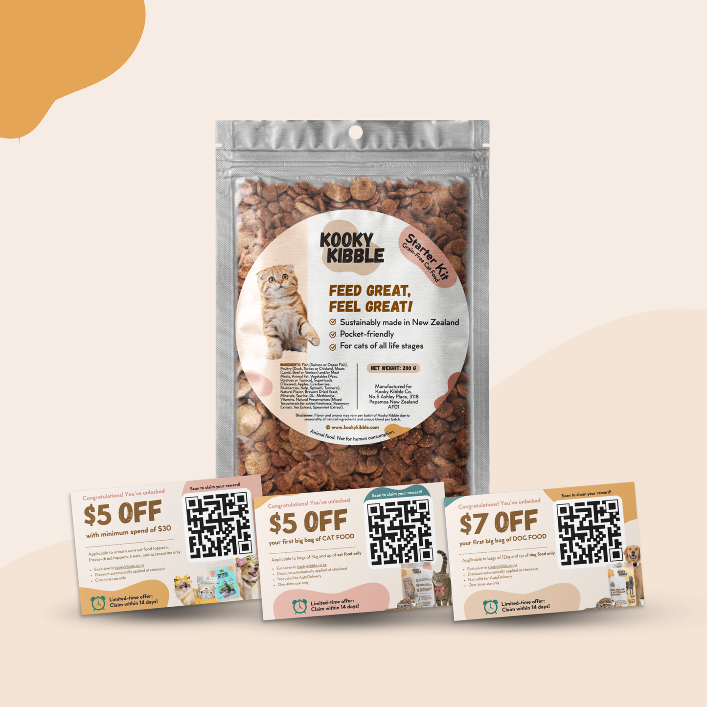 Smart Hooman Trial Bundle - Cat Food (200g)