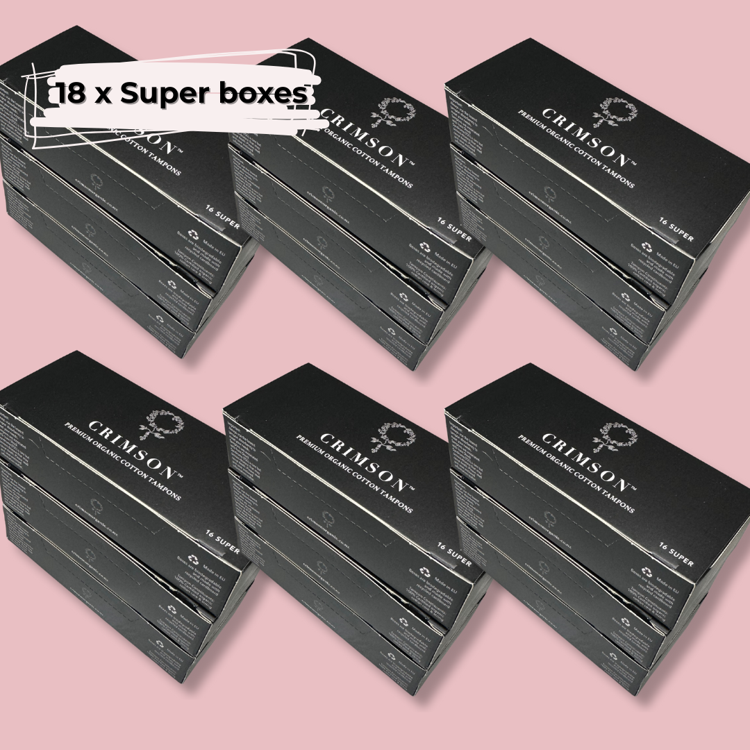 Super Organic Tampons Bulk Supply - 12 Month Supply - ShopHub