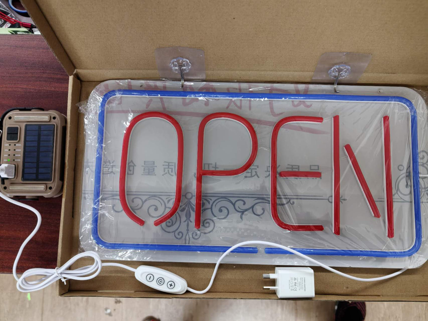 OPEN Neon Sign LED Tube Handmade Visual Artwork Bar Pub Club Wall Decor Light dealonline.co.nz
