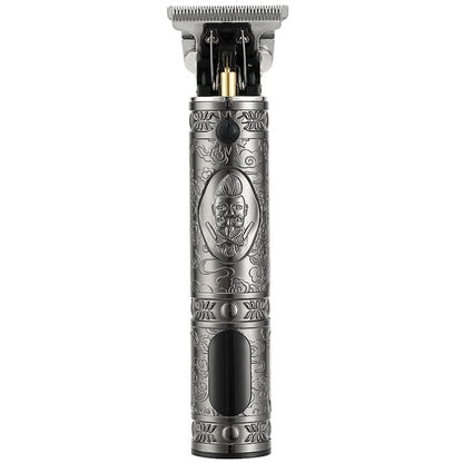 VGR V-228 5W USB Retro Engraving Hair Clipper with LED Digital Display, V-228 (Bronze), V-228 (Silver)