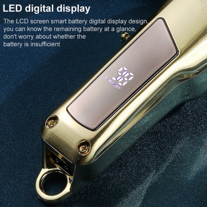 VGR V-278 10W USB Metal Electric Hair Clipper with LED Digital Display, V-278 (Gold), V-278 (Silver)