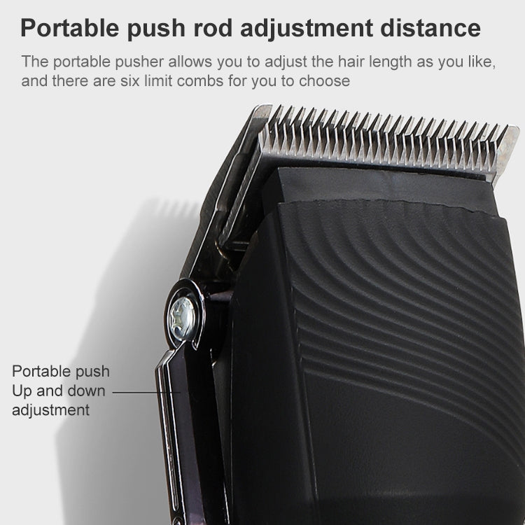 VGR V-280  10W USB Metal Electric Hair Clipper with LED Digital Display, V-280 (Gold)