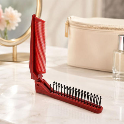 Portable Travel Folding Comb Anti-static Massage Comb