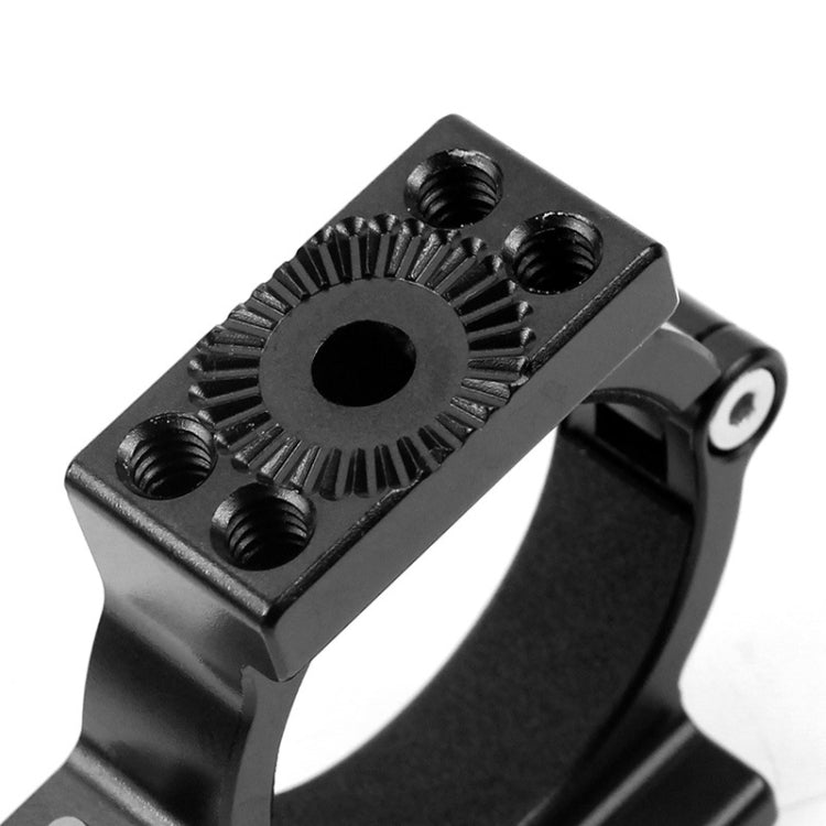 Hot Shoe Adapter Ring Microphone Mount for Zhiyun Smooth 4 Handle Gimbal Stabilizer Rode